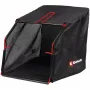 Einhell 3405960 surinkimo maišas, skirtas GE-SC 36/35 Li ir GE-SA 36/35 Li belaidžiams verpimo įrenginiams, 28 l, juodas su raudonomis detalėmis