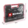 Einhell 708135 XL-PLUS-CASE BiM HSS daugiafunkcio įrankio priedų rinkinys, 10 dalių