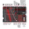 Einhell E-Case 201-dalių mechaniko įrankių rinkinys (chromo vanadžio plienas, sukraunamas) (370513)