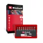 Einhell Karabiner Impact Bit Set 10-Piece 1/4 inch Hex Impact Driver Bits with Carabiner Clip