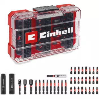 EINHELL-KWB Impact Bit & Socket Set in M-CASE, 39-Piece