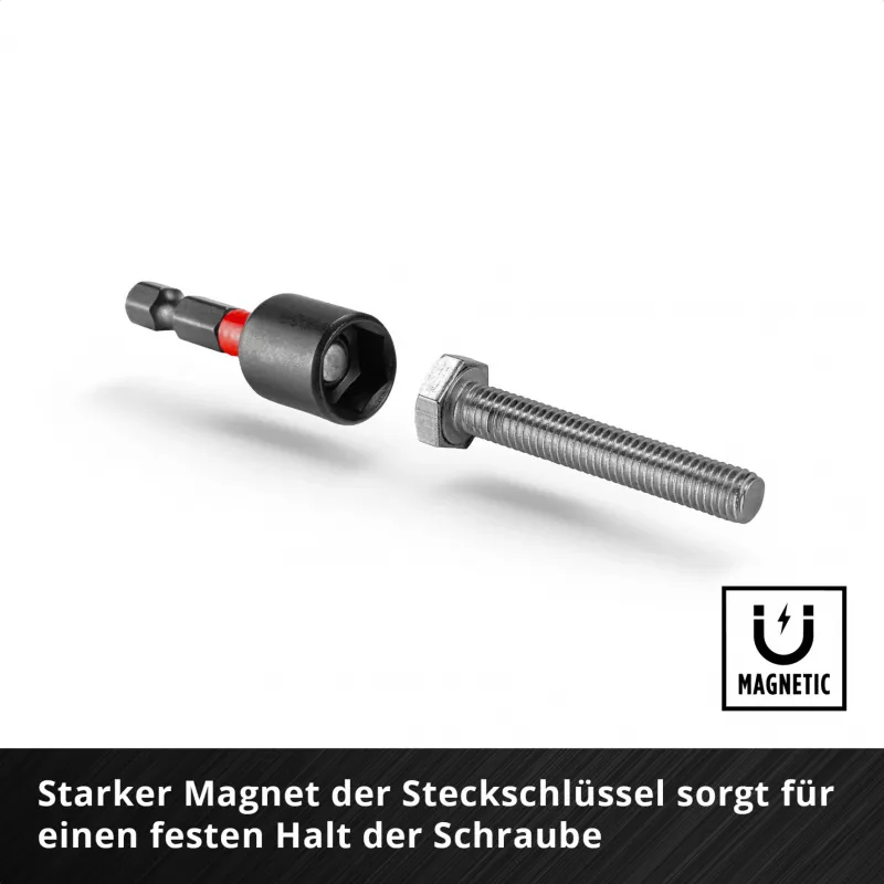 EINHELL-KWB Impact Bit Set in M-CASE, 39-Piece (with Sockets)
