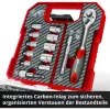 EINHELL-KWB Veržliarakčių ir antgalių rinkinys 1/4 colio, 37 dalių, L-CASE dėkle
