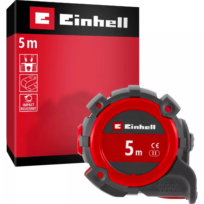 EINHELL-KWB Matavimo juosta, 5 m (Juoda/Raudona)