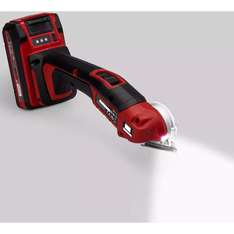 EINHELL Power X-Change Universal Cutter TE-UC 18/6 Li - Solo, 18V (Juoda/Raudona, be akumuliatoriaus ir įkroviklio)