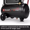 EINHELL TC-AC 190/24/8 I OF Alyvos neturintis kompresorius, 1100 W, 24 L bakas, 8 bar, juodas