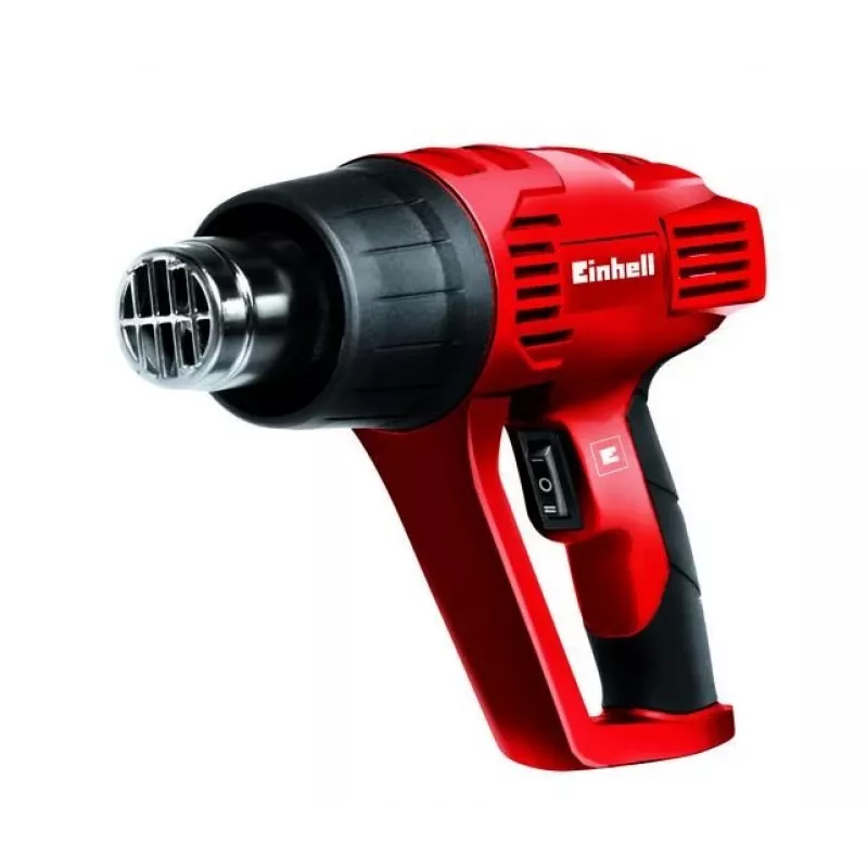 Einhell TC-HA 2000/1 karšto oro pistoletas 2000 W 550°C 500 l/min su 4 antgaliais ir grandikliu, raudonas