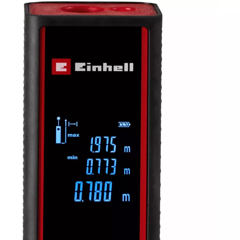 EINHELL TC-LD 40 R Lazerinis atstumo matuoklis 40 m (juoda/raudona)