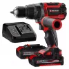 Einhell TP-CD 18/70 Li-i BL belaidis smūginis gręžtuvas – 18 V, bešepetėlis, 70 Nm, 2 greičiai, 2x4.0 Ah ličio jonų rinkinys