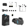EJEAS K1Pro+ motociklo domofonas su 1080P įrašymo įrenginiu – vienas domofonas
