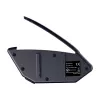 EJEAS MS20 Motociklo interkomo sistema su Bluetooth 5.1, 1000 m atstumu, IP65, CVC triukšmo slopinimu, HD stereo garsiakalbiais, FM radiju, USB-C, iki 20 h pokalbio laiko