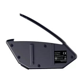 EJEAS MS20 Motociklo interkomo sistema su Bluetooth 5.1, 1000 m atstumu, IP65, CVC triukšmo slopinimu, HD stereo garsiakalbiais, FM radiju, USB-C, iki 20 h pokalbio laiko