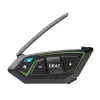 EJEAS MS8-SE Bluetooth motociklininkų domofonas - 8 motociklininkai, 1,5 km atstumas, IP65, 20 h pokalbio laiko