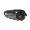 EJEAS Q2 Motociklo interkomo sistema su Bluetooth 5.1, 800 m atstumu, IP65, DSP ir CVC triukšmo slopinimu, FM radiju, balso asistentu, USB-C, iki 20 h pokalbio laiko