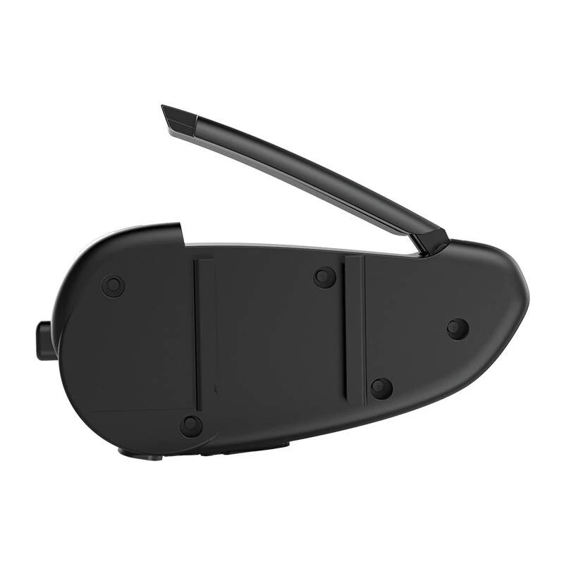 EJEAS Q2 Motociklo interkomo sistema su Bluetooth 5.1, 800 m atstumu, IP65, DSP ir CVC triukšmo slopinimu, FM radiju, balso asistentu, USB-C, iki 20 h pokalbio laiko