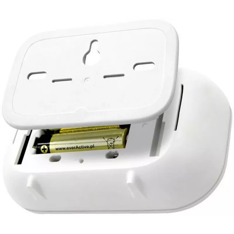 EL-HOME CD-17A2v2300/B anglies monoksido detektorius su LCD ekranu ir 9V atsarginiu maitinimu