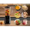 ELDOM BK6 NOXAR taurės trintuvas 500W juodas 2x600ml Tritan buteliai pulsas