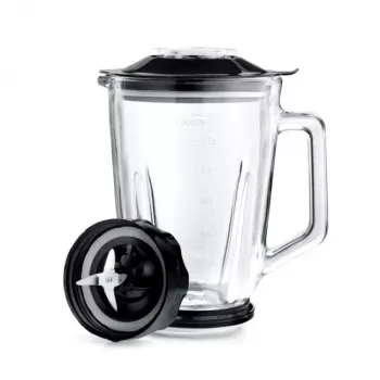 ELDOM BK7S STALO 2.0 L Stiklinis blenderis 1000 W juodas/sidabrinis