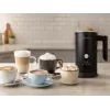 ELDOM SI560C pieno plaktuvas juodas - 500W automatinis karšto ir šalto putojimo, 300ml šildymo, nerūdijantis plienas