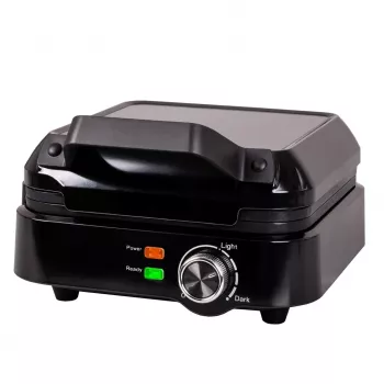 ELDOM WA900 vaflių keptuvė 1200W juoda