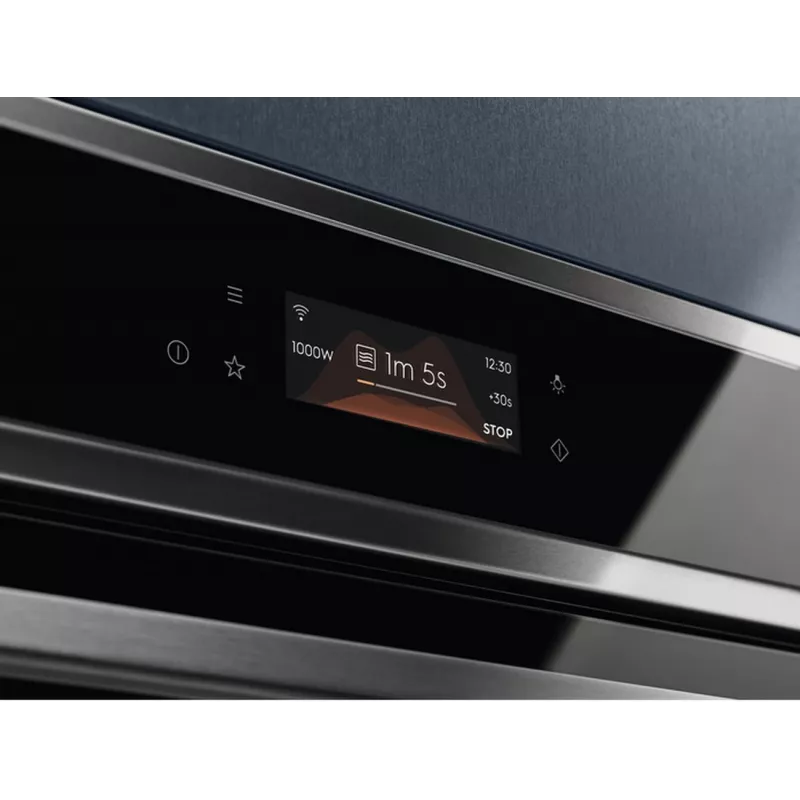 Electrolux EOC8P39WX Įmontuojama vieno krosnelė su pirolitiniu savaiminiu valymu, 71 L, A+ energijos klasė, nerūdijantis plienas
