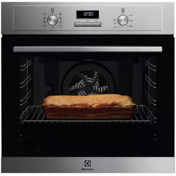 Electrolux EOF3H50X Įmontuojama elektrinė vieno lygio orkaitė, 71 l, nerūdijantis plienas