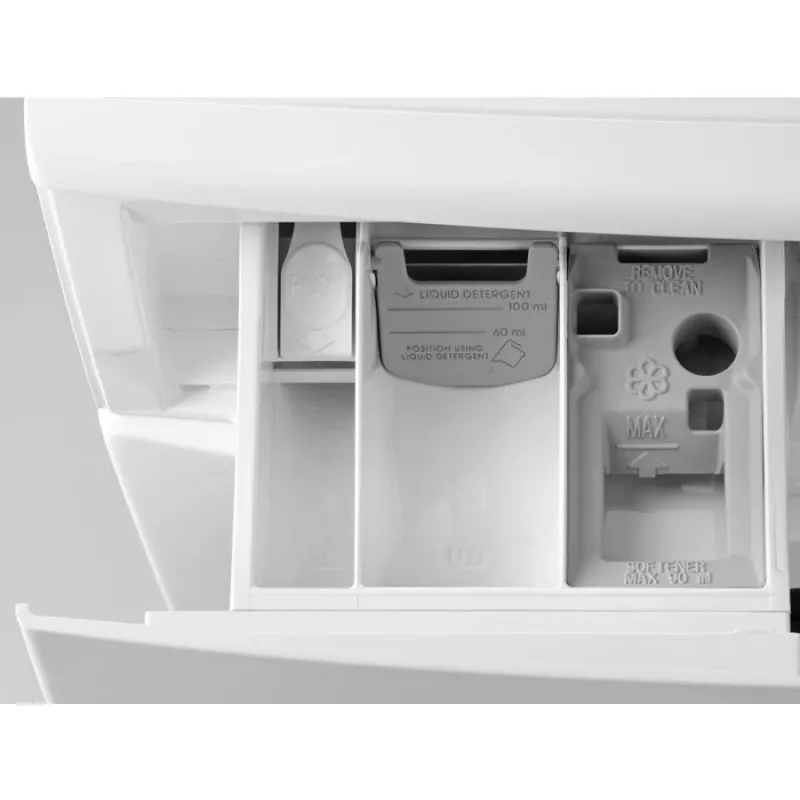 Electrolux EW2F528WP priekinio pakrovimo skalbimo mašina, 8 kg, 1200 aps./min., balta
