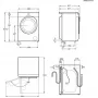 Electrolux EW2F528WP priekinio pakrovimo skalbimo mašina, 8 kg, 1200 aps./min., balta