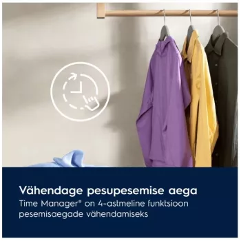 Electrolux EW6F8492E 9kg 1400rpm priekinio pakrovimo skalbimo mašina (inverterinis variklis, energijos klasė A, balta)