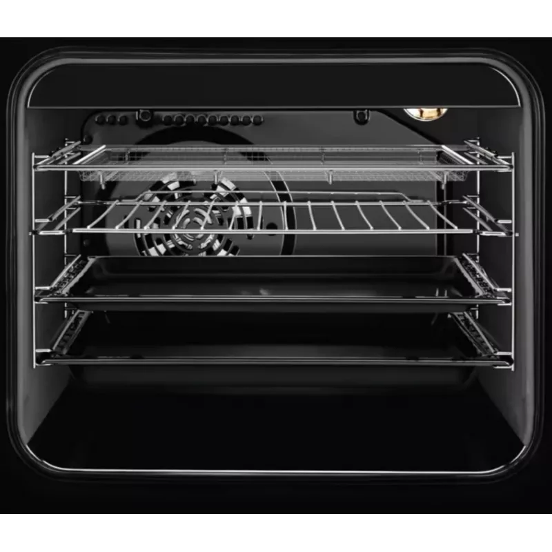 Electrolux LKR564275K Laisvai pastatoma elektrinė viryklė su keramine kaitlente ir konvekcinė orkaitė, juoda