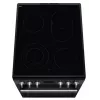 Electrolux LKR564275K Laisvai pastatoma elektrinė viryklė su keramine kaitlente ir konvekcinė orkaitė, juoda