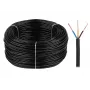 ELEKTROKABEL OMY 3x1.5 mm² 300/300V lankstus PVC elektros kabelis, juodas