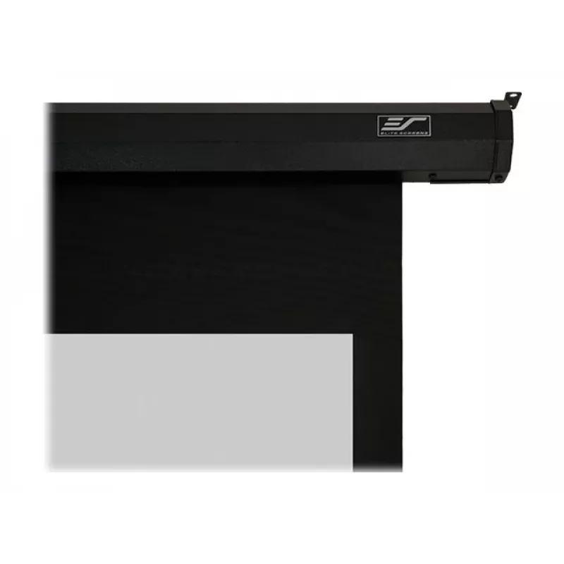 Elite Screens Spectrum Series Electric125H 125 inch elektrinis motorizuotas projektoriaus ekranas su MaxWhite FG medžiaga, 16:9 formato santykis, baltas korpusas