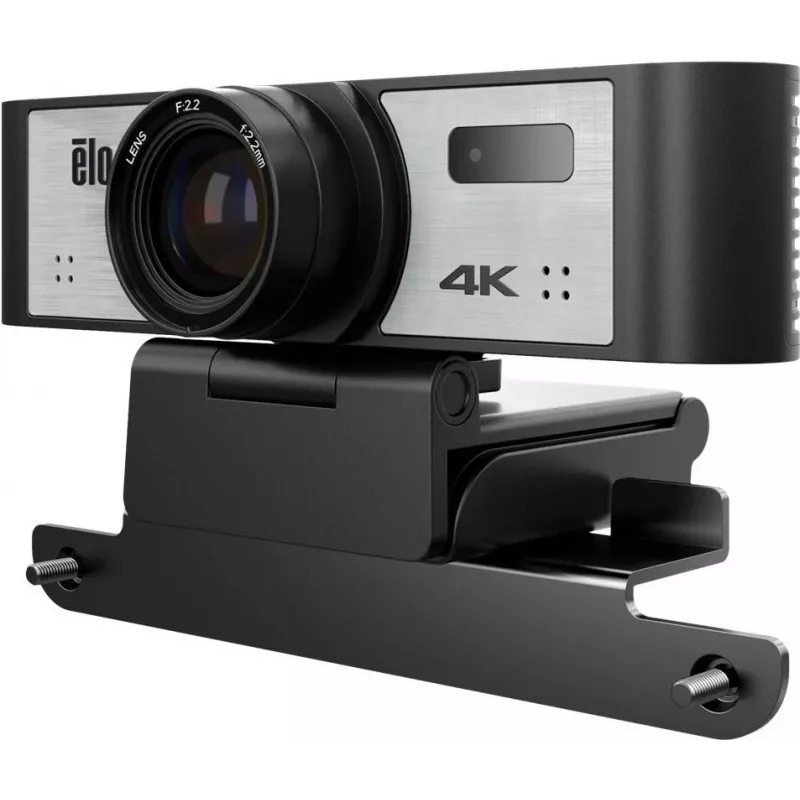 „Elo 4K konferencinė kamera su USB-C, nuotolinio valdymo pultu, 1,8 m kabeliu, suderinama su „Elo“ 03 serijos jutikliniais ekranais (E988153)“
