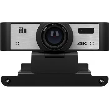 „Elo 4K konferencinė kamera su USB-C, nuotolinio valdymo pultu, 1,8 m kabeliu, suderinama su „Elo“ 03 serijos jutikliniais ekranais (E988153)“