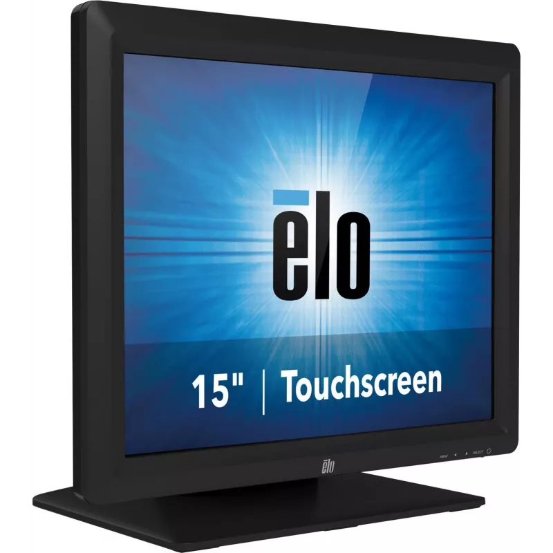ELOTOUCH ET1517L 15 colių liečiamasis monitorius, XGA 1024x768, AccuTouch varžinis, VGA, DVI-D, USB, pilka