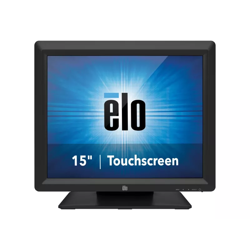 ELOTOUCH ET1517L 15 colių liečiamasis monitorius, XGA 1024x768, AccuTouch varžinis, VGA, DVI-D, USB, pilka