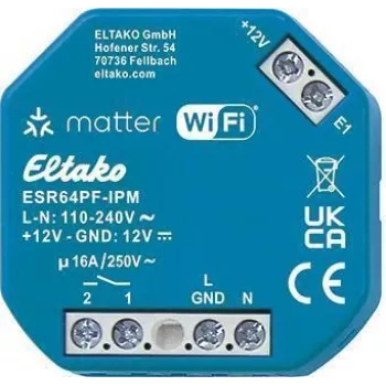 Eltako impulsinis relė Matter over Wi-Fi ESR64PF-IPM (30064021)