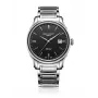 EMILE CHOURIET Vyriškas Šveicariškas automatinis laikrodis 40mm Nerūdijantis plienas Juodas ciferblatas Odinis dirželis 081128G62586
