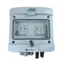 EMITER DCAC Hermetic IP65 PV Combiner Box su Noark 2 tipo SPD, 1 eilute, 1 MPPT, 16A 1 fazė