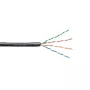 EMITER EmiterNet Outdoor UTP Cat5e kabelis PVC+PE vientisa varis 4x2x0,5mm juodas