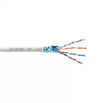 EMITER Emitter Net FTP (F/UTP) Cat.5e 350MHz kabelis, 4x2x24 AWG laidas, PVC