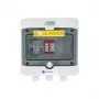 EMITER EM-264_AC hermetinis IP65 skirstomasis įrenginys su AC Dehn 2 tipo viršįtampio apsauga, 16A 1-F, RCD A tipo 40A/300mA