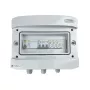 EMITER Skirstomasis Įrenginys Pritvirtintas AC Hermetiškas IP65 EMITTER su Apsauginiu Perįtampio Įtaisu AC Noark 1+2 Tipo, 10A 3-Fazių, RCD A Tipo 40A/300mA