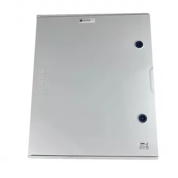 EMITER Switchgear Attached AC Hermetic IP66 EMITTER su apsauginiu išlydžio ribotuvu AC Noark Type 1+2, 80A 3F, FR 100A, syg. Phases