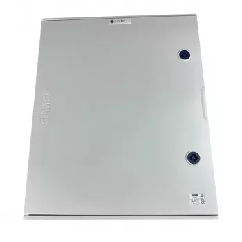EMITER Switchgear Attached AC Hermetic IP66 EMITTER su apsauginiu įžeminimo jungikliu AC Noark Type 2, 100A 3F, FR 100A, syg, faz