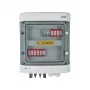 EMITER Switchgear Attached DCAC Hermetic IP65 EMITTER su DC apsaugos nuo viršįtampių Dehn 1000V 2 tipo, 2 x PV eilutės, 2 x MPPT // og. AC Dehn 2 tipo, 16A 3 fazių