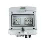 EMITER Switchgear Attached DCAC Hermetic IP65 EMITTER su Noark 1000V Type 1+2 DC viršįtampio ribotuvu, 1 x PV eilutė, 1 x MPPT // ir AC Noark Type 1+2, 10A 1 fazė
