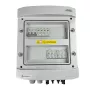 EMITER Switchgear Attached DCAC Hermetic IP65 su Noark 1000V 2 tipo DC viršįtampio ribotuvu, 2 x PV eilutės, 2 x MPPT // AC Noark 2 tipo, 10A 3 fazės