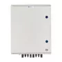 EMITER Skirstomasis Įrenginys DCAC Hermetinis IP66 EMITTER su Dehn 1000V 2 Tipo Nuolatinės Srovės Perjungimo Apsauga, 6 x PV Stygos, 6 x MPPT // Kintamos Srovės Dehn 2 Tipas, 100A 3 Fazės, FR 100A, Fazės Signalizacija + Kištukinis Lizdas